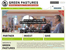 Tablet Screenshot of greenpastures.net